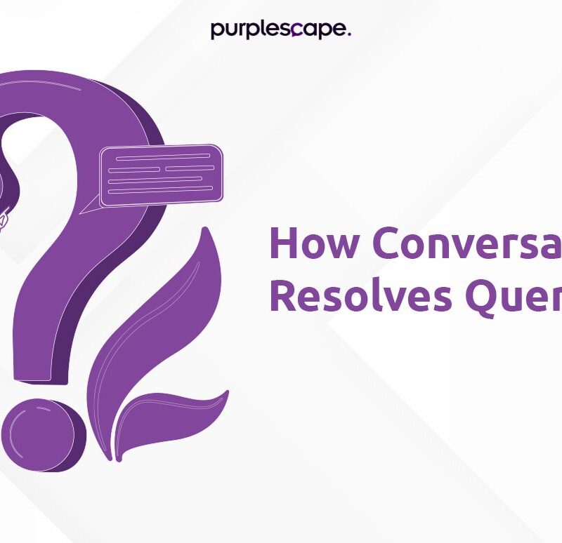 How conversational ai resolve queries